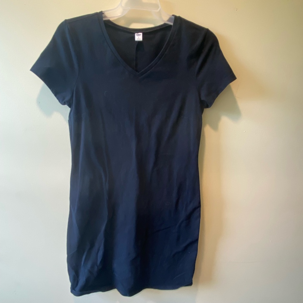 Black t-shirt dress